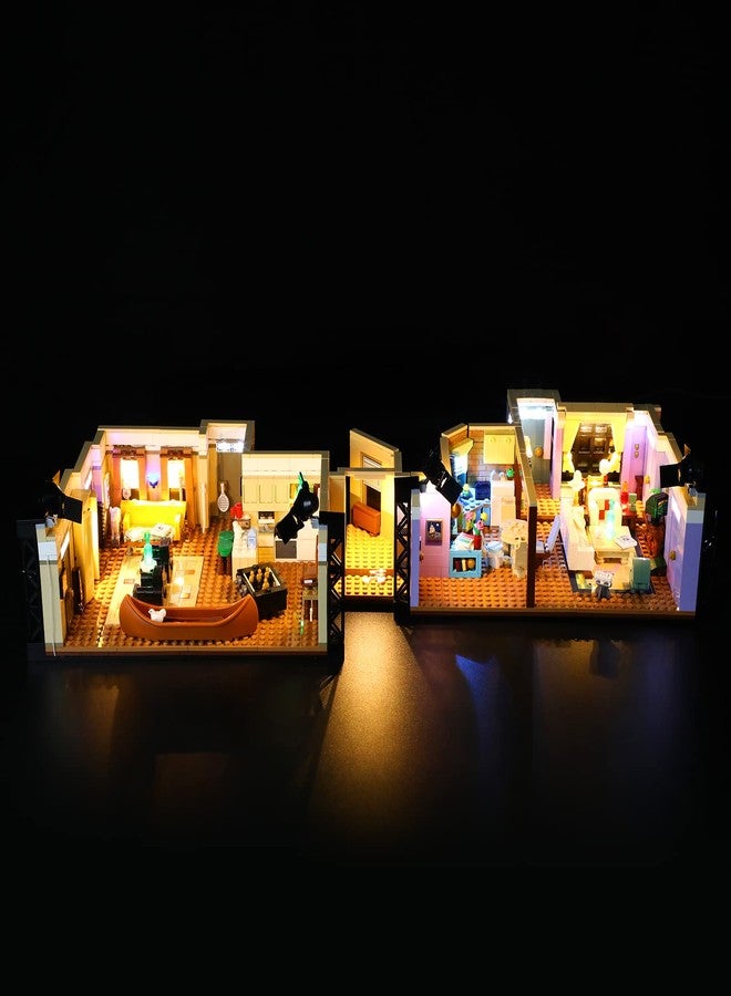 GEAMENT LED Light Kit Compatible with Lego The Friends Apartments - Lighting Set for Creator 10292 Building Model (Model Set Not Included) - Image 1